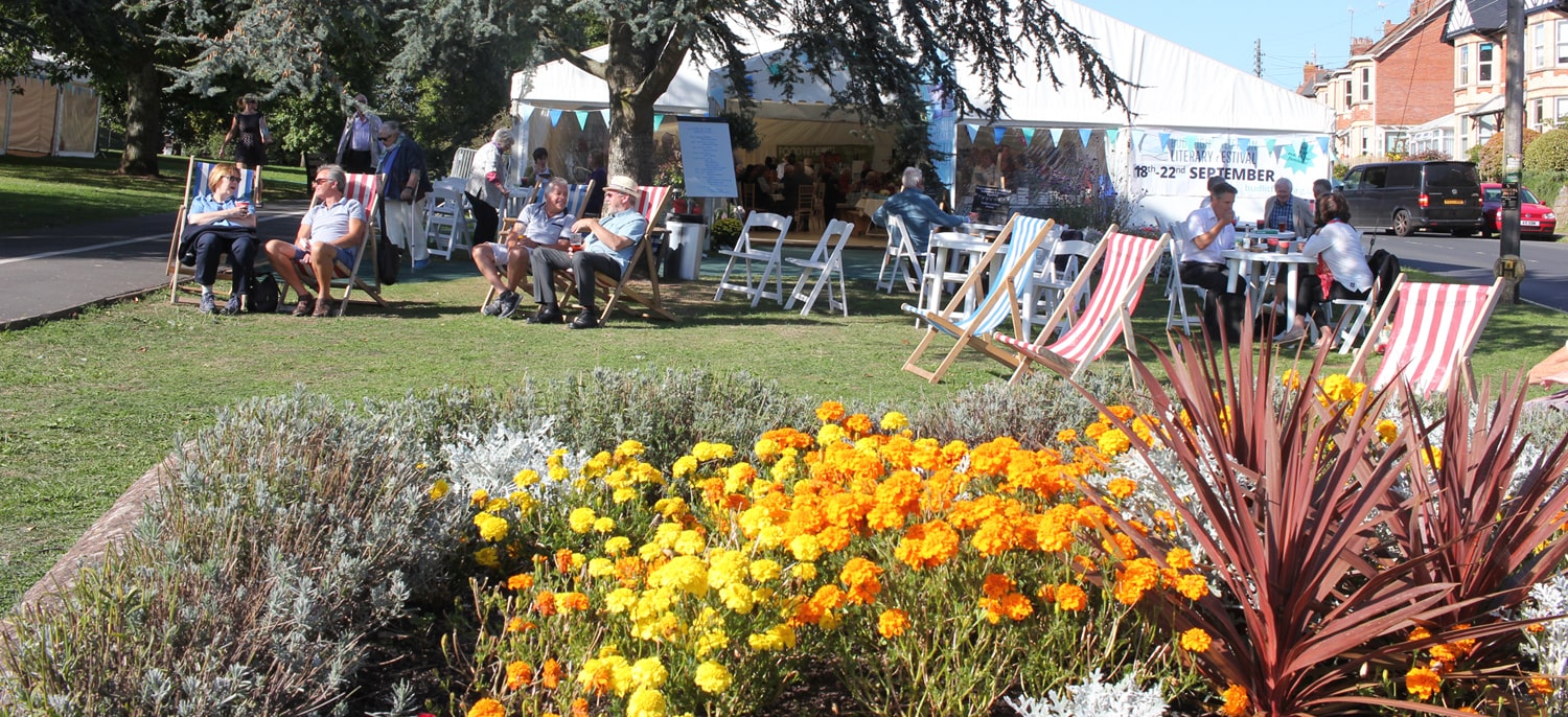outside budleigh marquee